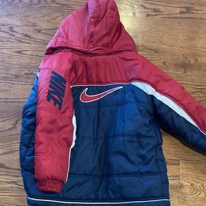 Nike winter jacket 7/8 REVERSIBLE